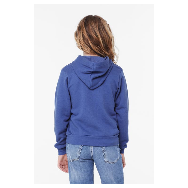 Bella + Canvas Youth Sponge Fleece Pullover Hooded Sweatshirt 17