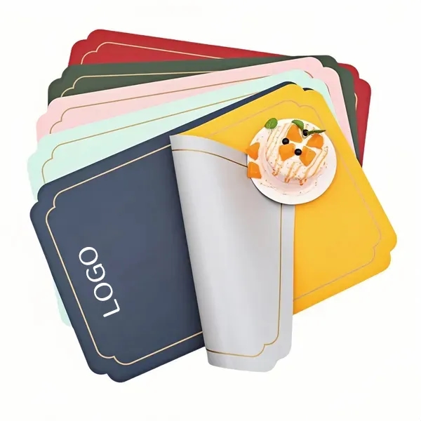 Faux Leather Dining Placemats - Elegant Table Decor Mats 3
