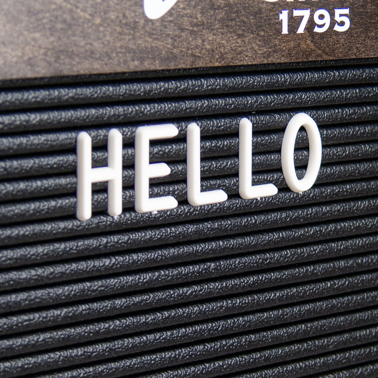 Wall Letter Board 23"w x 32"h