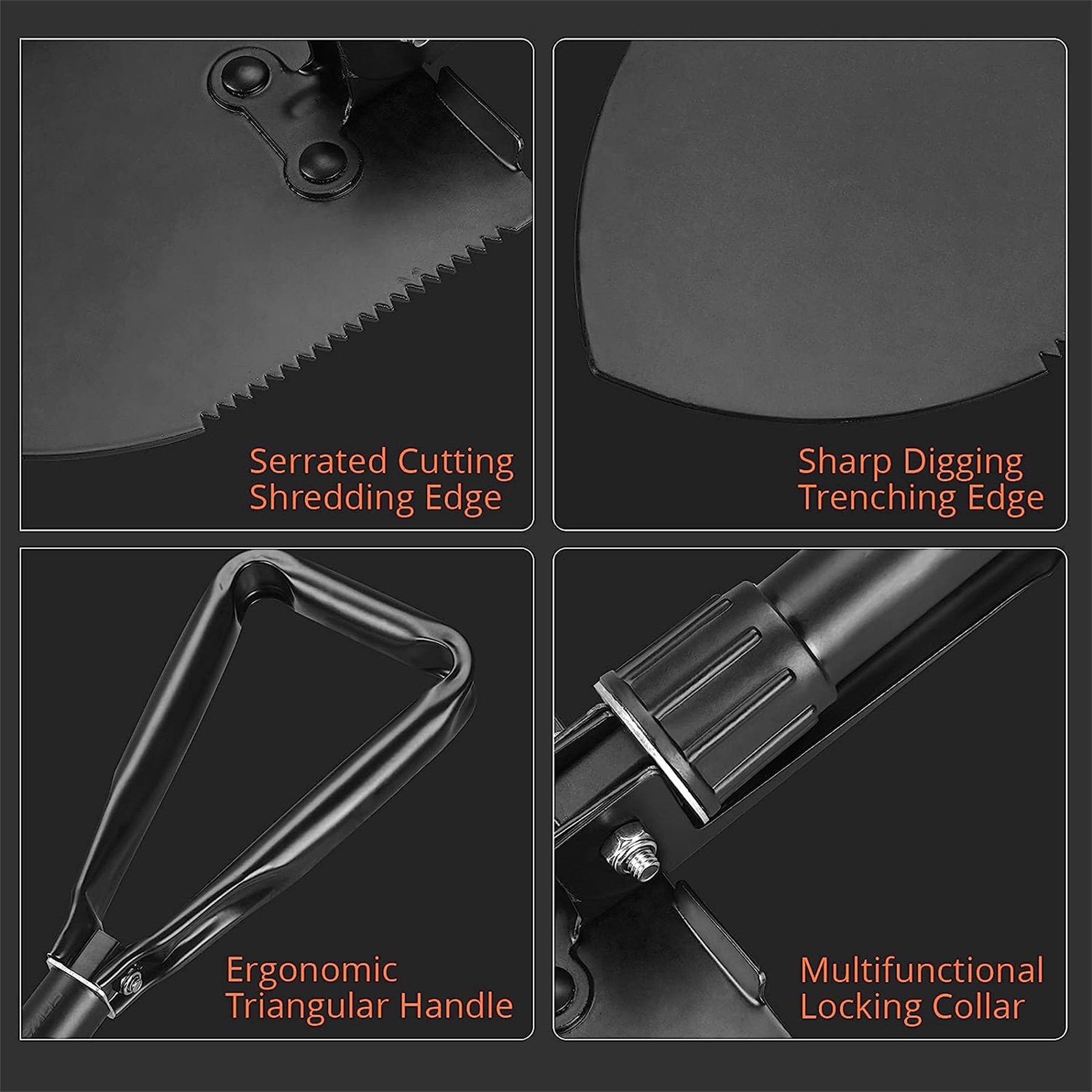 Folding Camping Shovel 4