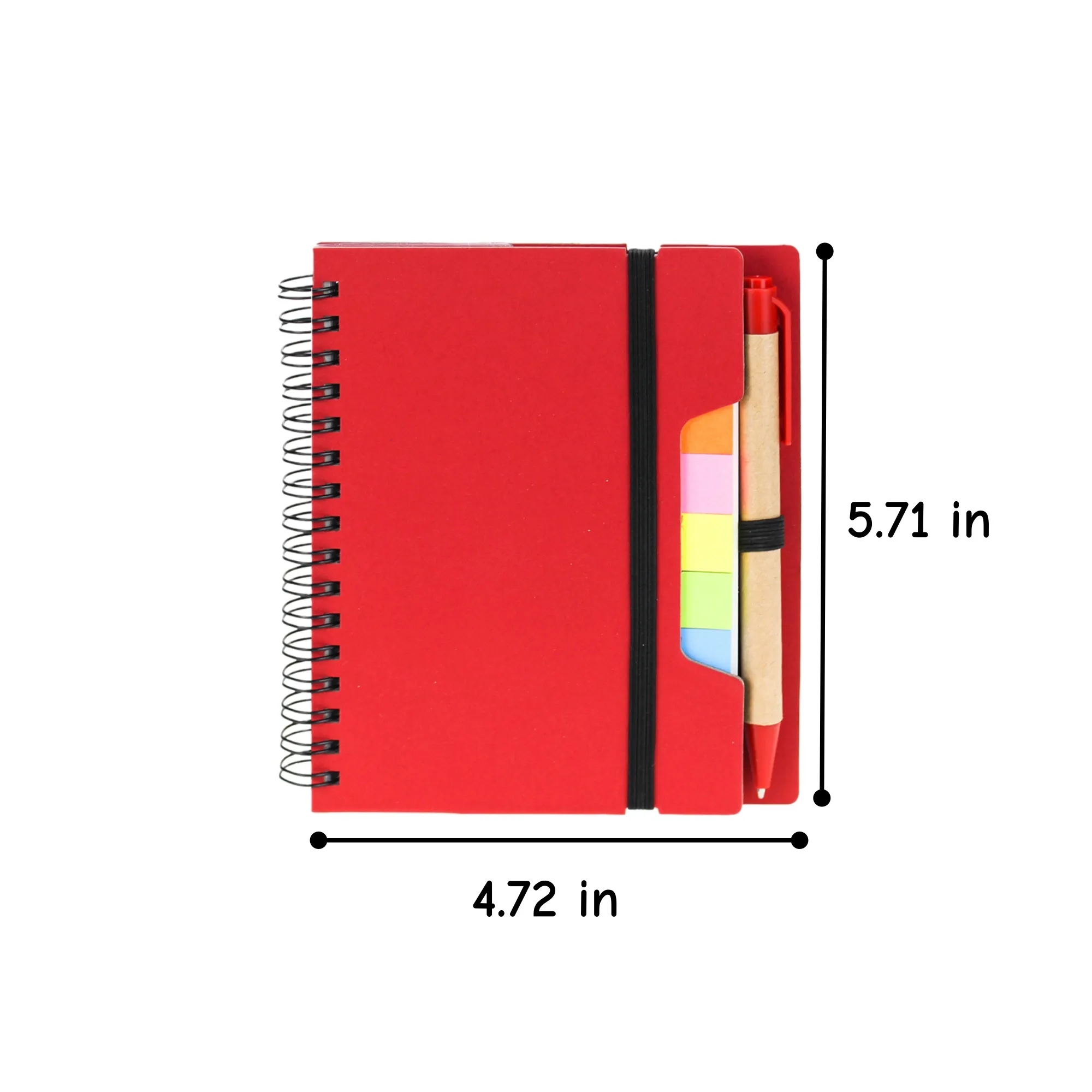 Custom Logo Sticky Notes With Pen Memo Pad Set 4