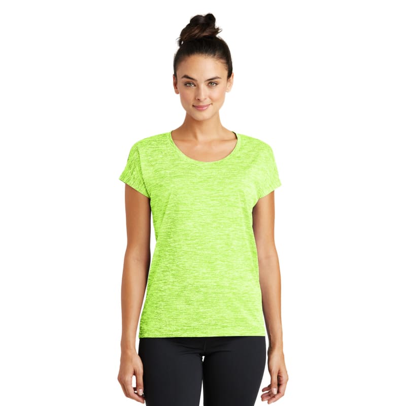 Sport-Tek Women's PosiCharge Electric Heather Sporty Tee. 20