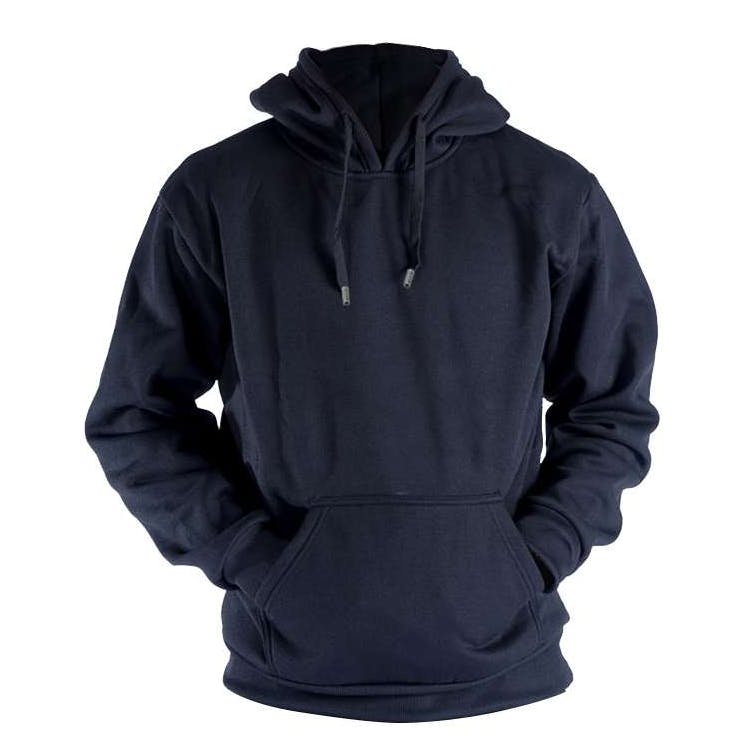 Fleece Pullover Hoodies - Size 2XL Black, custom hoodie or sweatshirt with logo imprint 2