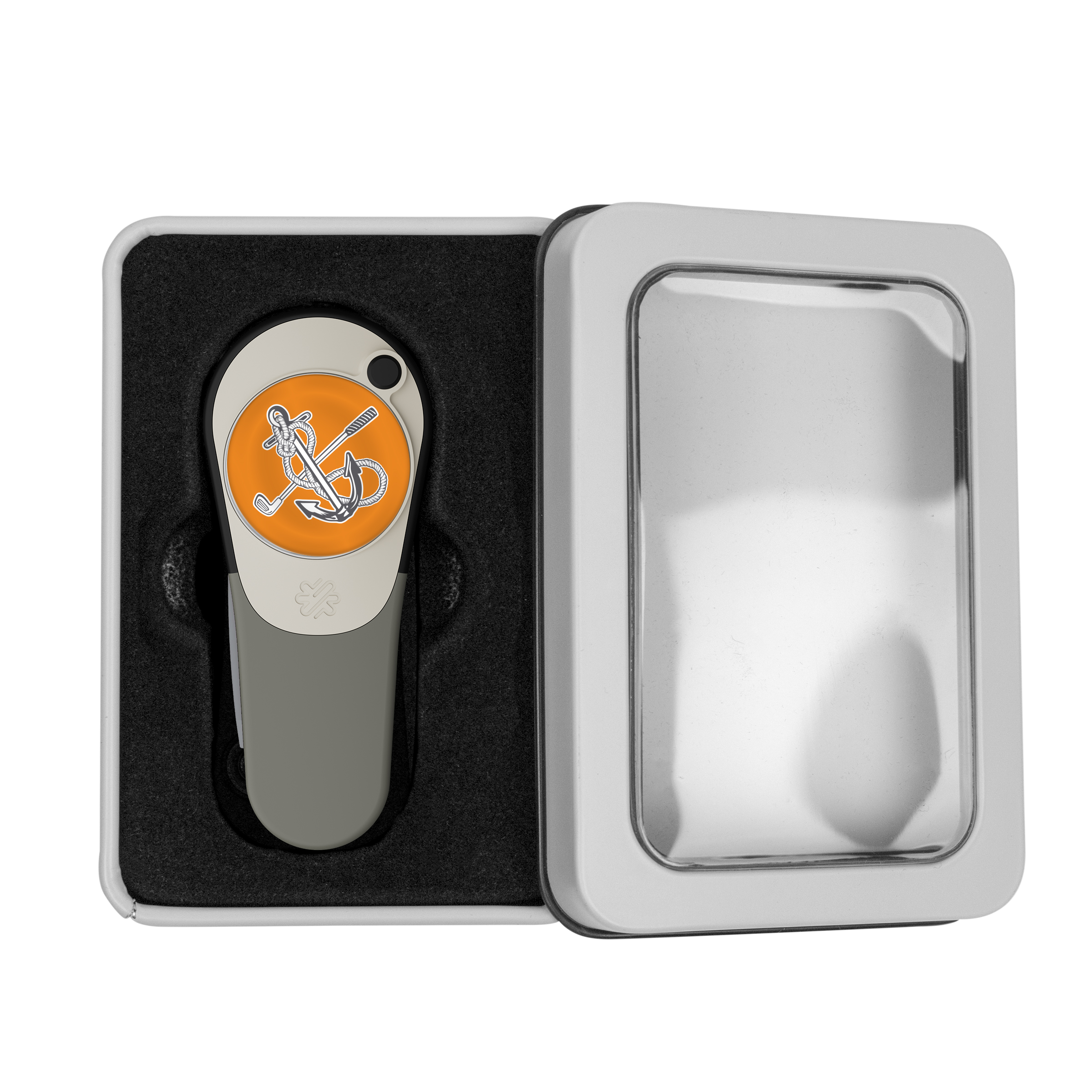 Pitchfix Icon Golf Divot Tool in Window Tin 5
