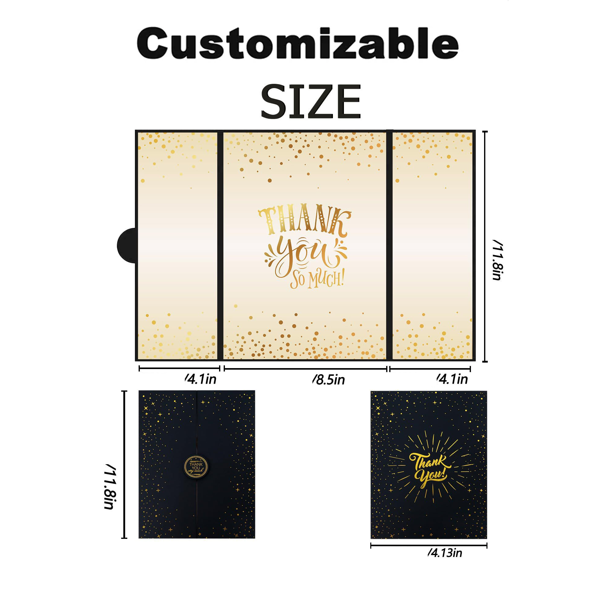 6.3" x 4.72" Customizable Holiday Sign-In Book 2