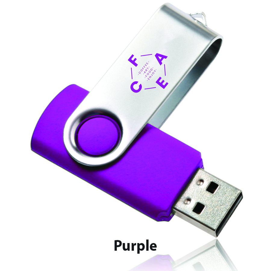 8GB Swivel USB Memory Flash Drive 9