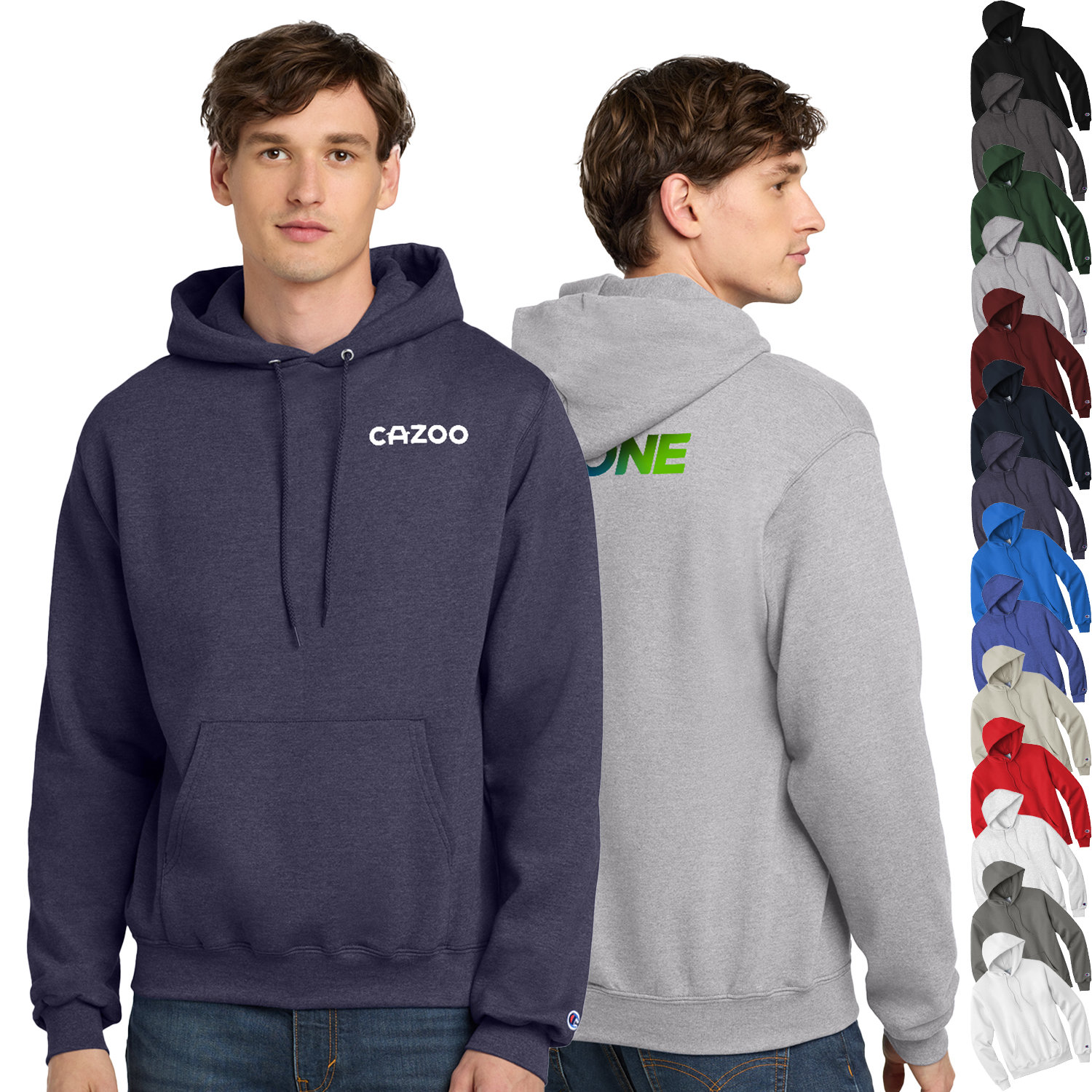 Champion® Powerblend® Pullover Hoodie 2