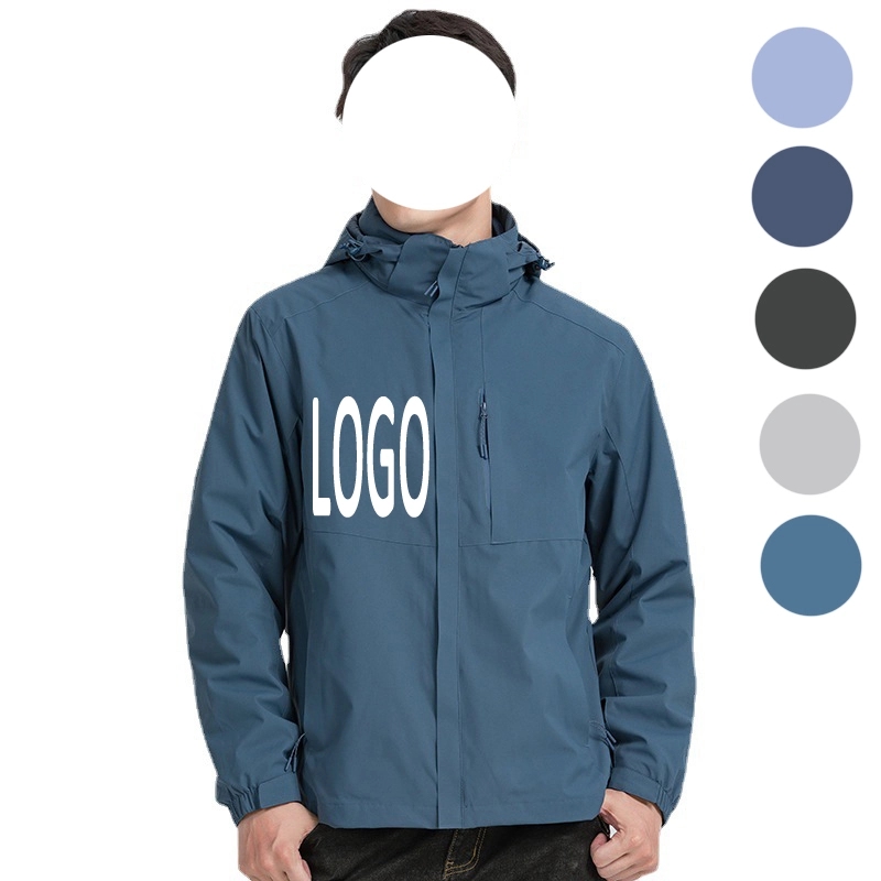 Waterproof Detachable 2-layer Hiking Jacket & Outdoor Coat 19