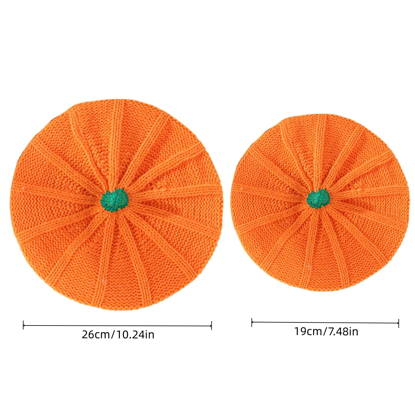 Adult and Child Cute Knit Beanie Winter Warm Outdoor Hat 1