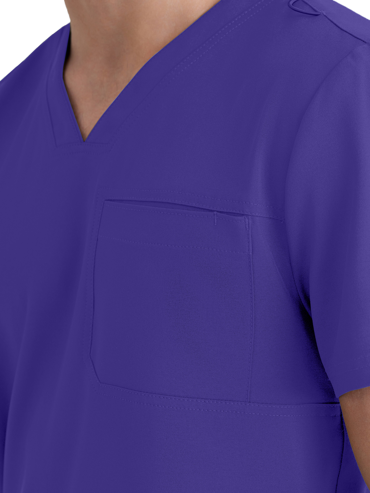 Grey's Anatomy Evolve Stretch - Men's One-Pocket V-Neck Journey Scrub Top 40