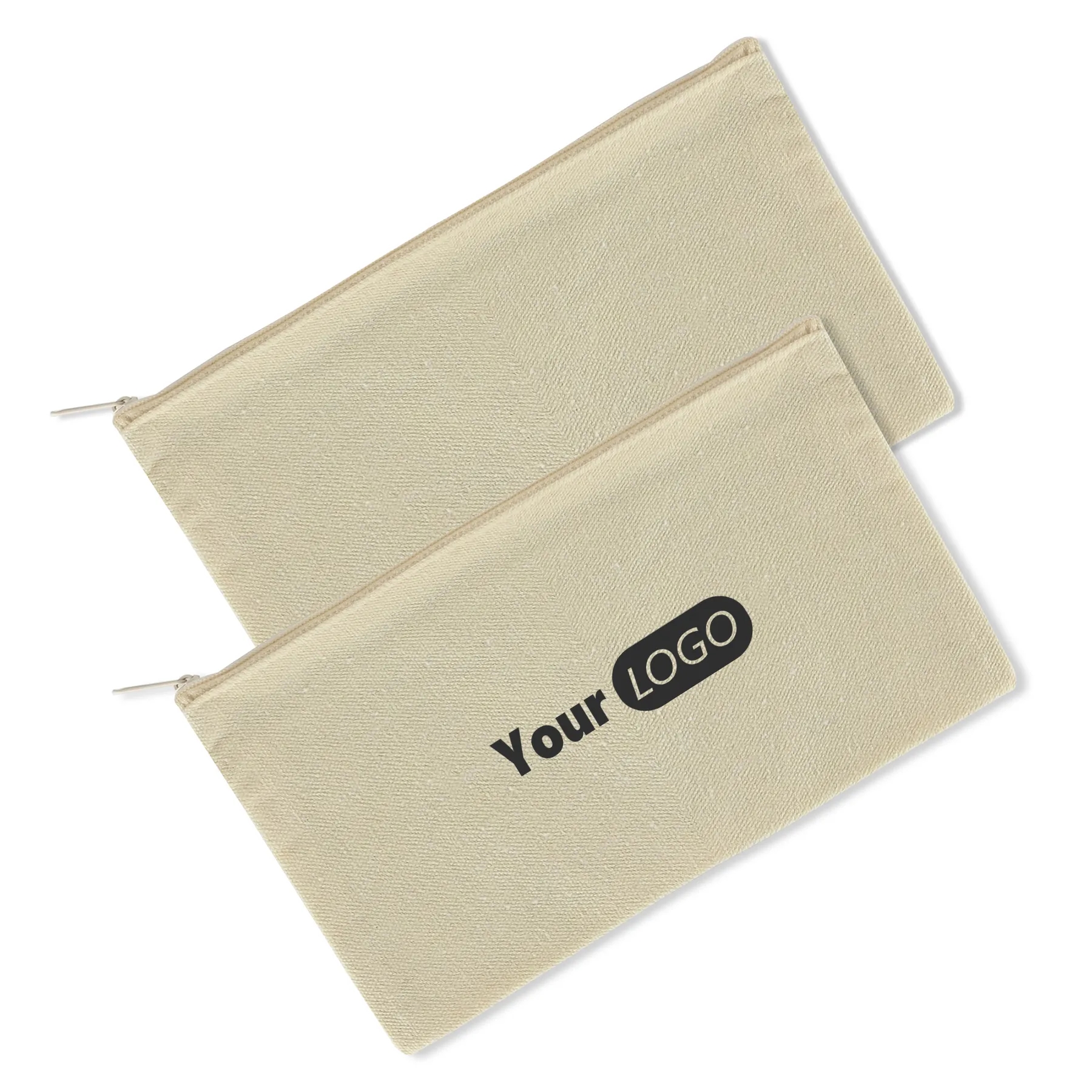 Canvas Zipper Pencil Case 3
