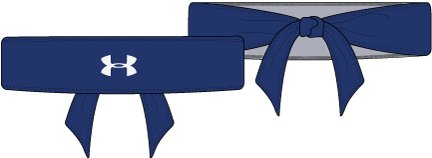 UA Armour Tie Adult Headband 4