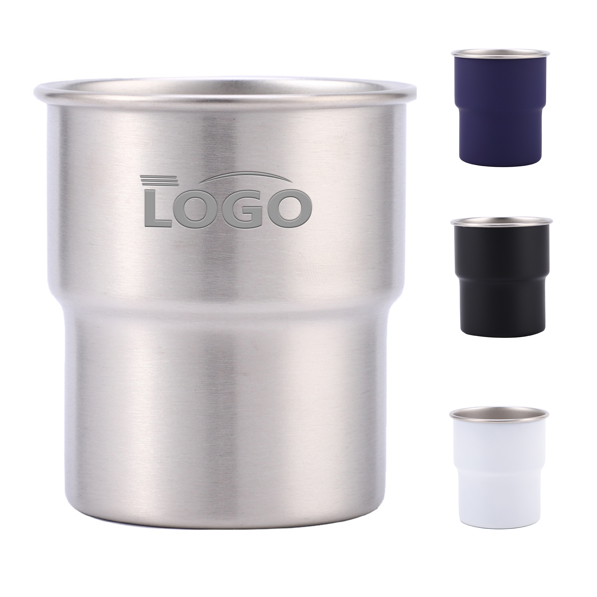Outdoor custom stainless steel camping coffee cup 3