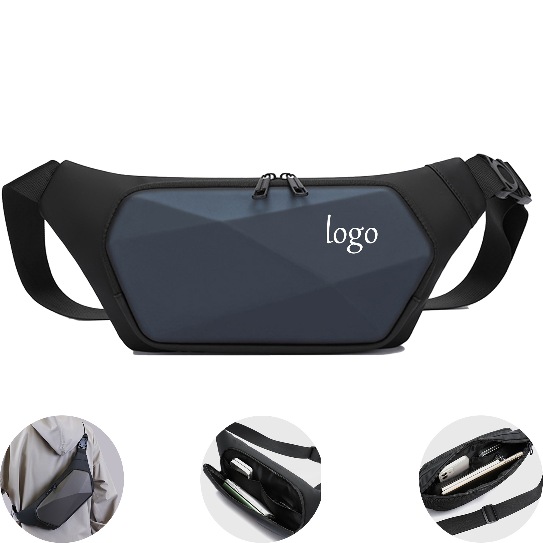 Hard Shell Chest Bag 8