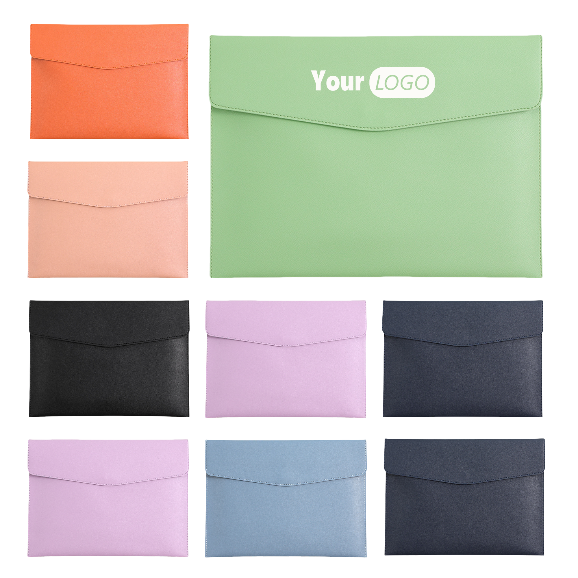 A4 File Holder With Magnetic Snap 2