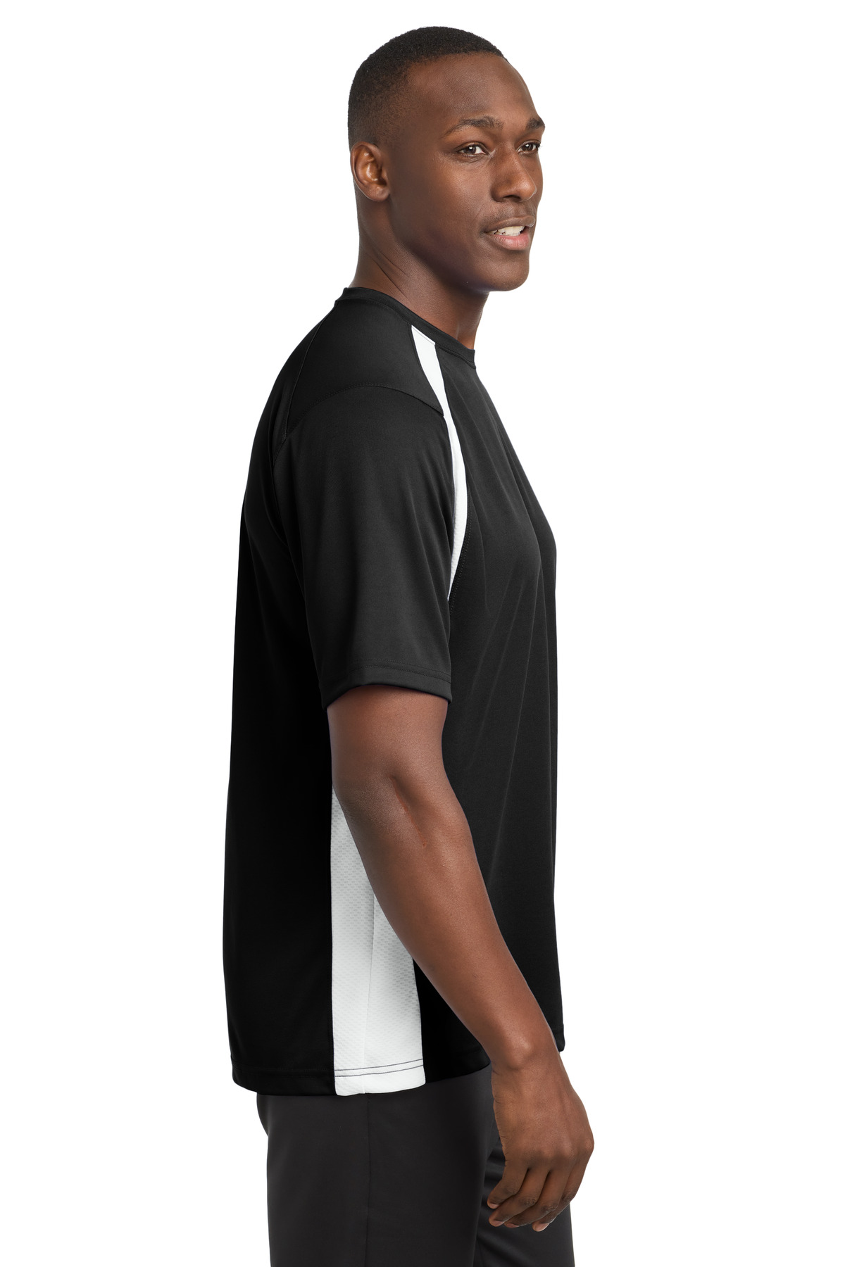 Sport-Tek Dry Zone Colorblock Crew. T478 25
