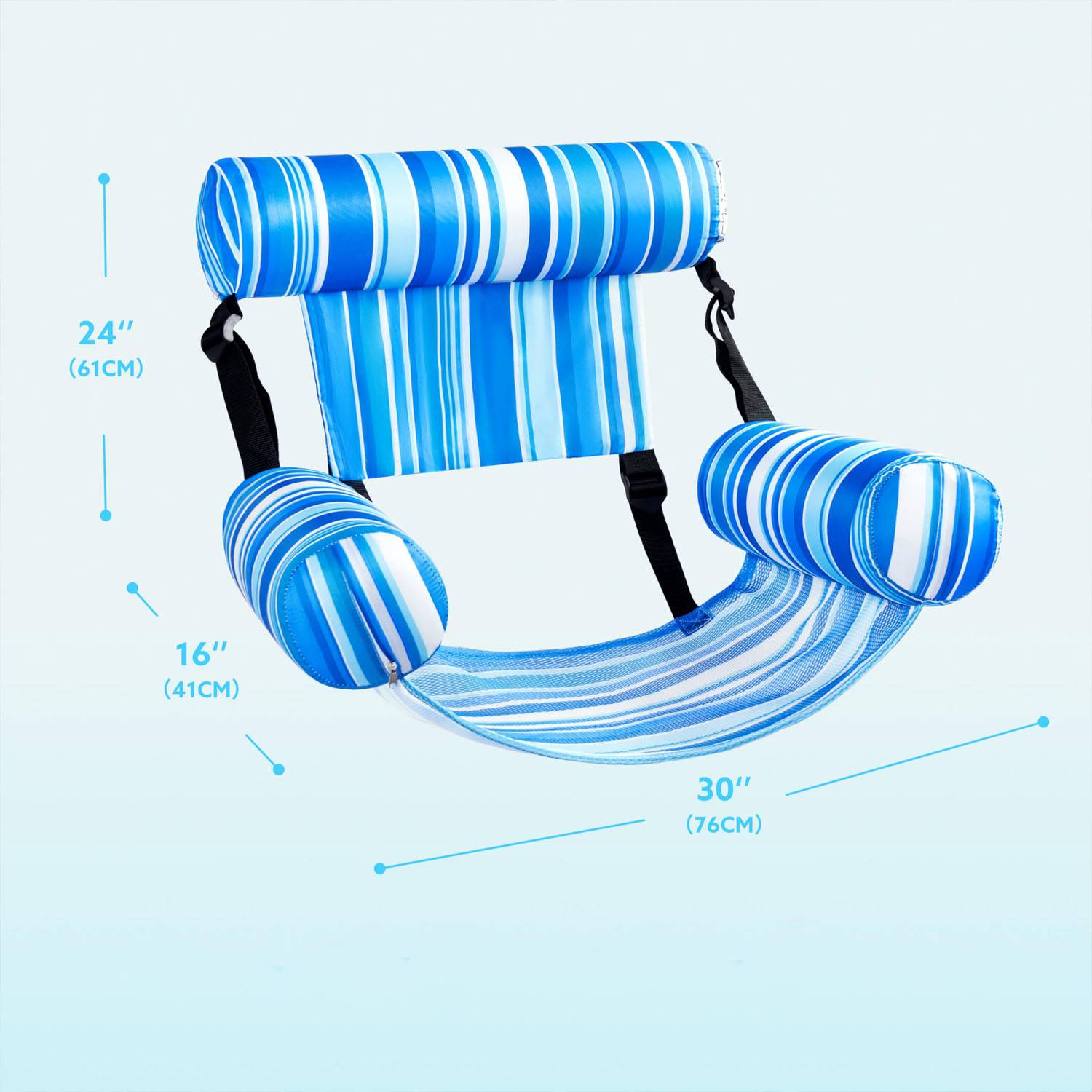 Adjustable Inflatable Pool Float Lounge Chair 4