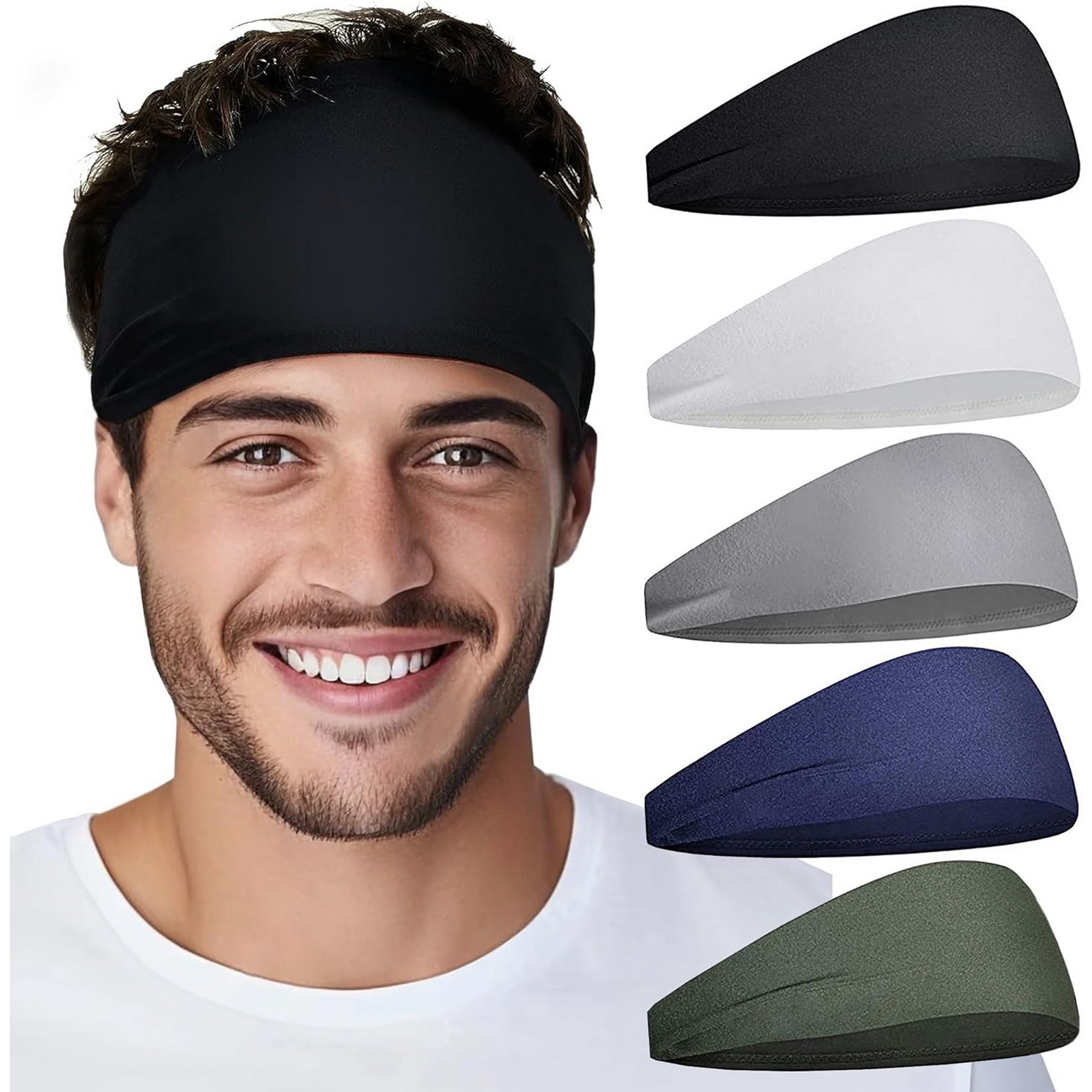 Sweatband Sports Headband 2