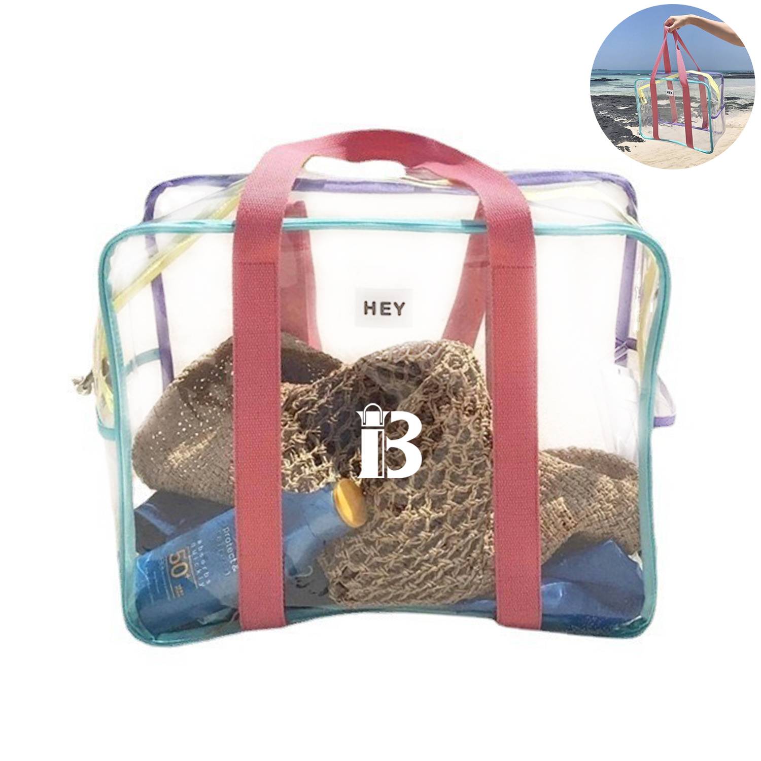 PVC Travel Large Capacity Shoulder Bag Color 7