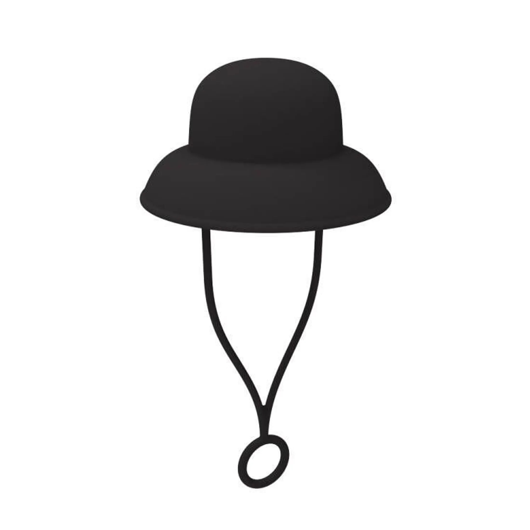 Cowboy Hat-Shaped Silicone Straw Caps 2