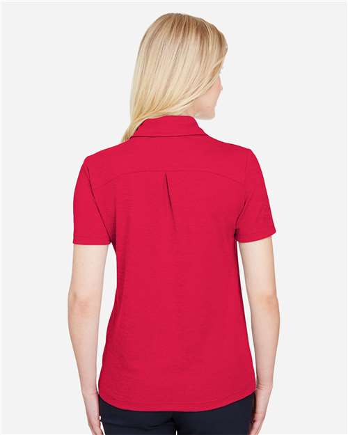 Women's CrownLux Performance® Address Melange Polo - DG22W 19