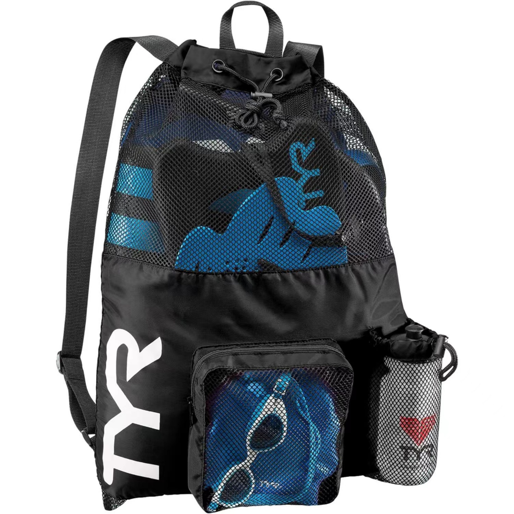 Large Mesh BackpackFor Beach&Travel&Wet Swimming&Gym and Workout Gear 8