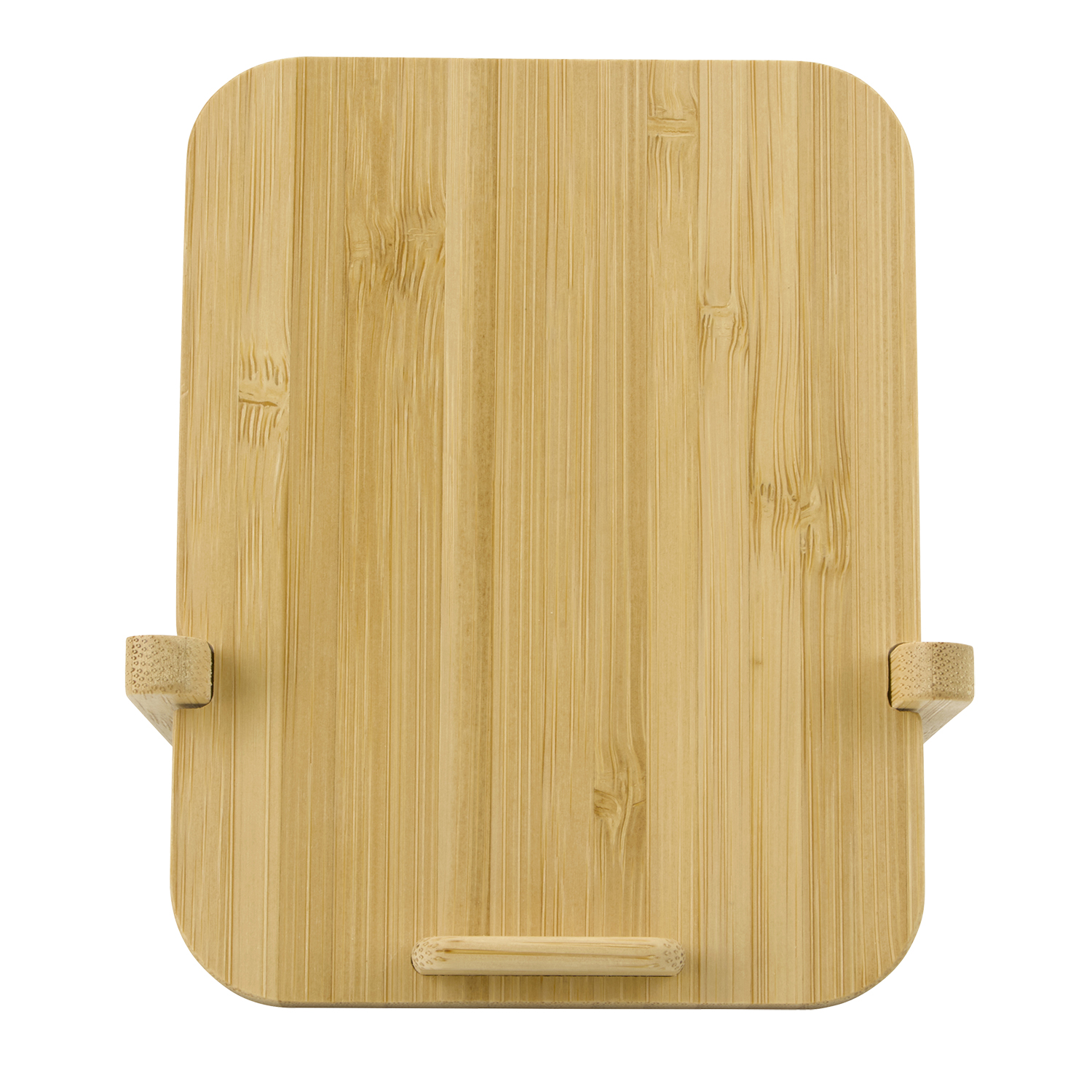 Bamboo 10W Wireless Charger with Phone Holder