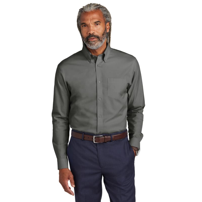 Brooks Brothers Tall Wrinkle-Free Stretch Pinpoint Shirt 11