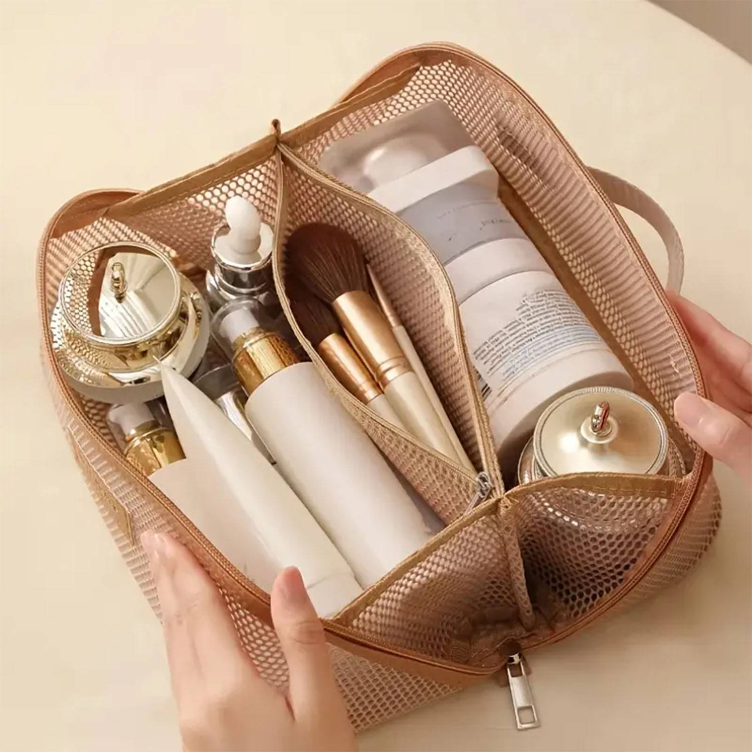 Small Mesh Makeup Bag 5