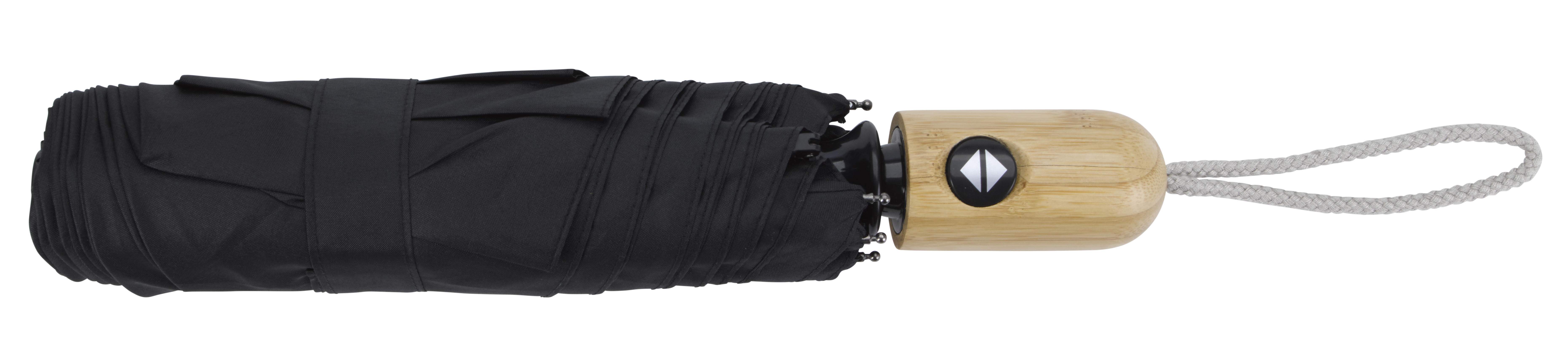 Shed Rain™ 42" RPET Bamboo-Handled Auto-Open/Close Compact Umbrella 15