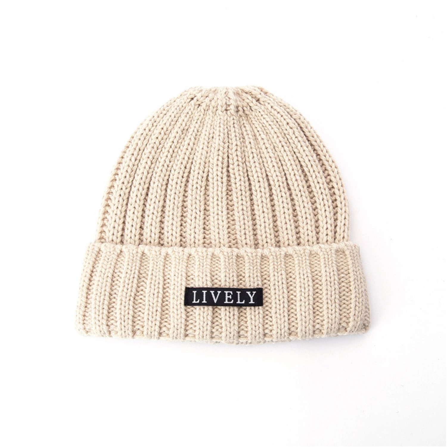 Patch Winter Knit Beanie 8