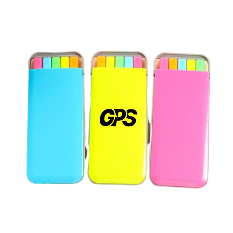 5 PCS Fluorescent Pen Set 3