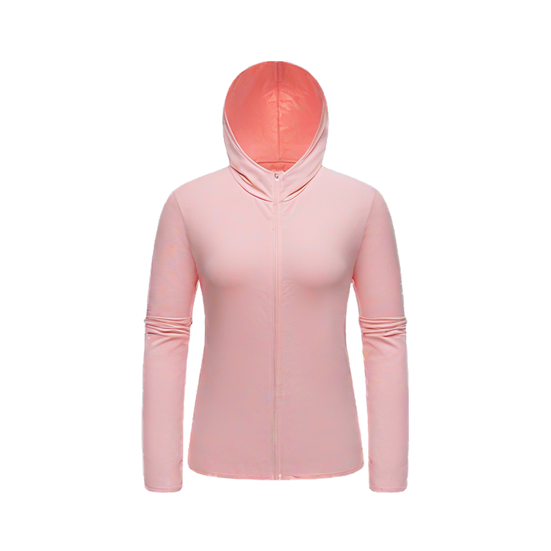 UPF 50+ Long Sleeve Sun Protection Zip Up Hoodie 2