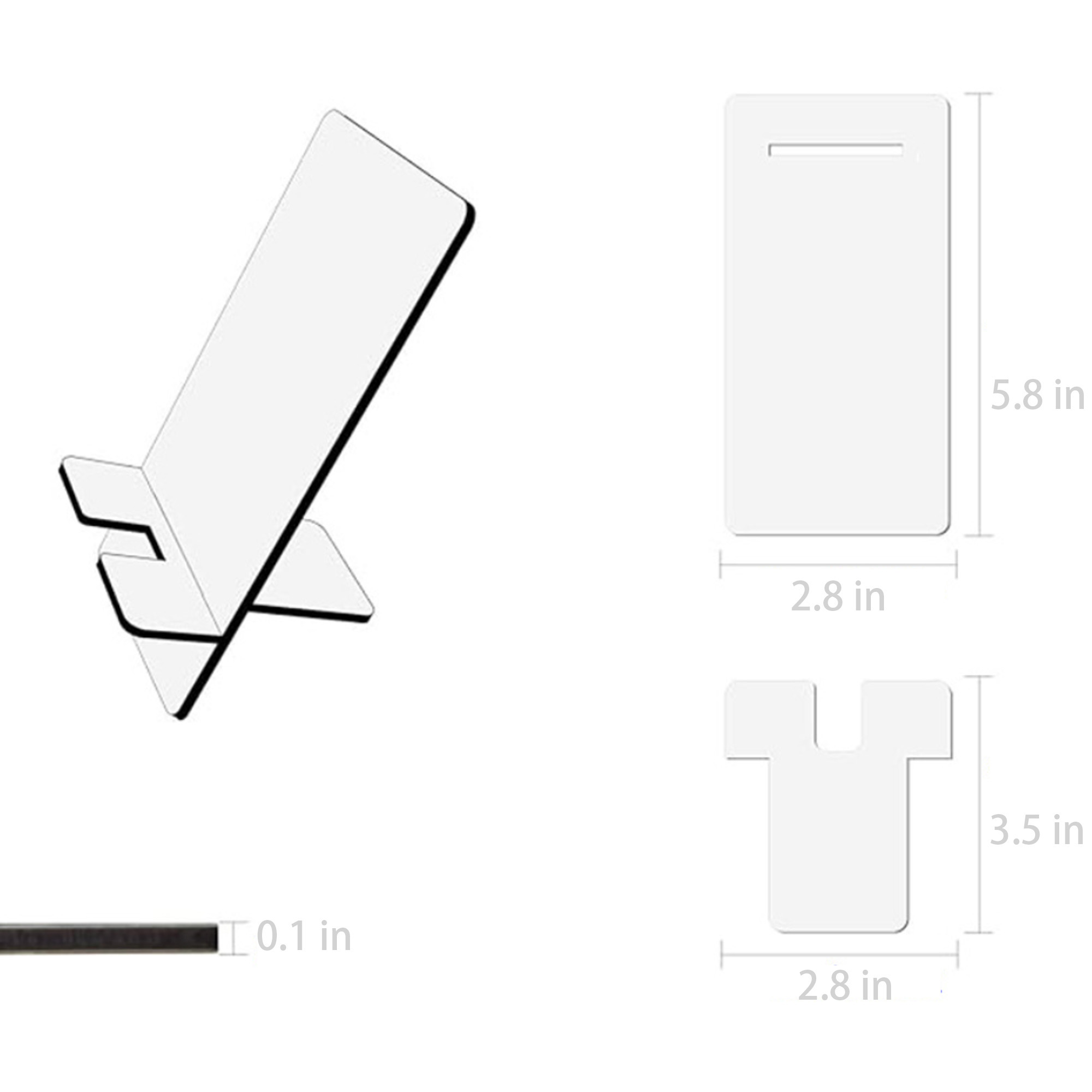 Wood Phone Holder 1