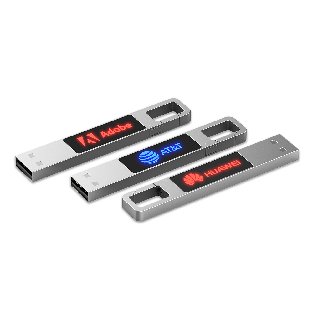 Clearing Light-Up USB with Hook 11