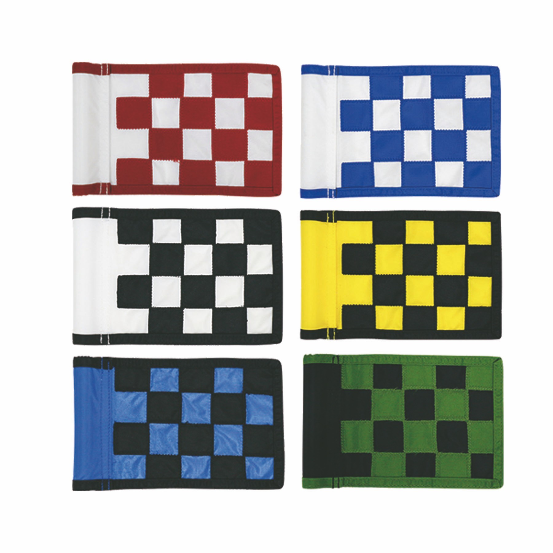 Colorful Golf Green Flag 2