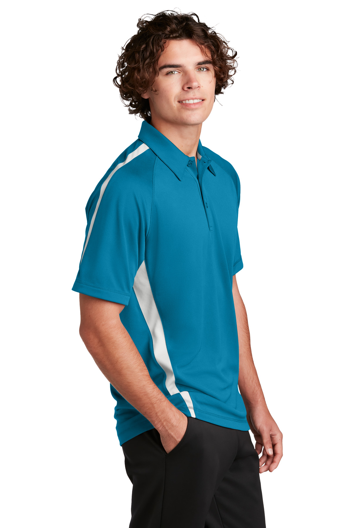 Sport-Tek PosiCharge Micro-Mesh Colorblock Polo. ST685 63