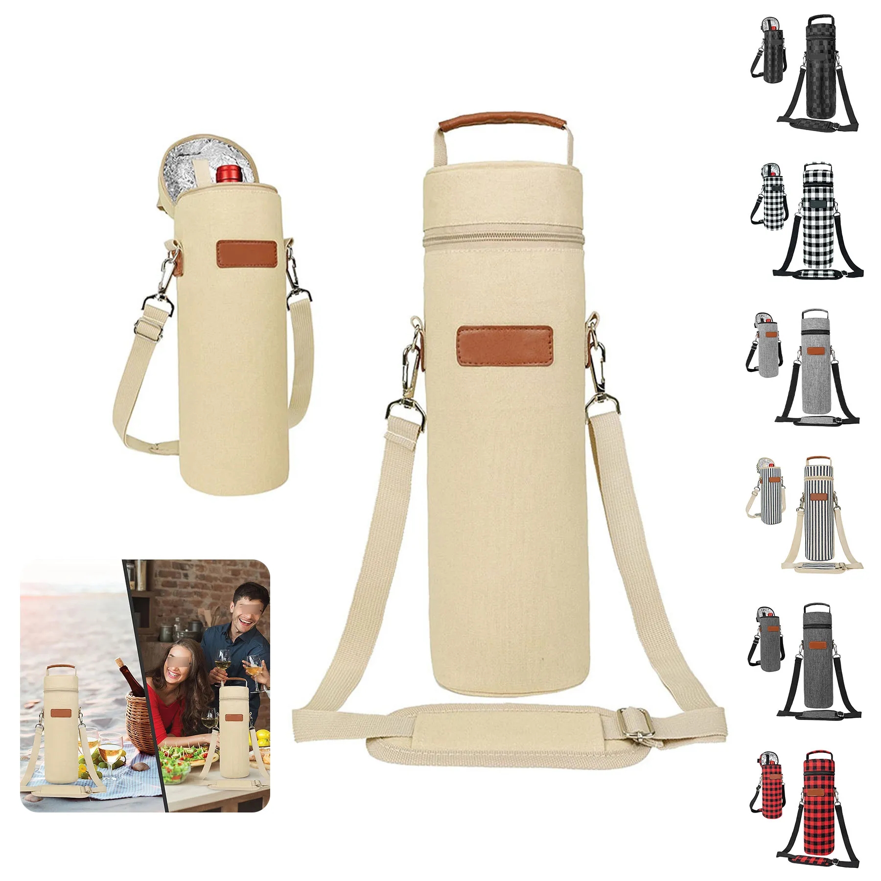 Single Insulated Wine Bag 2