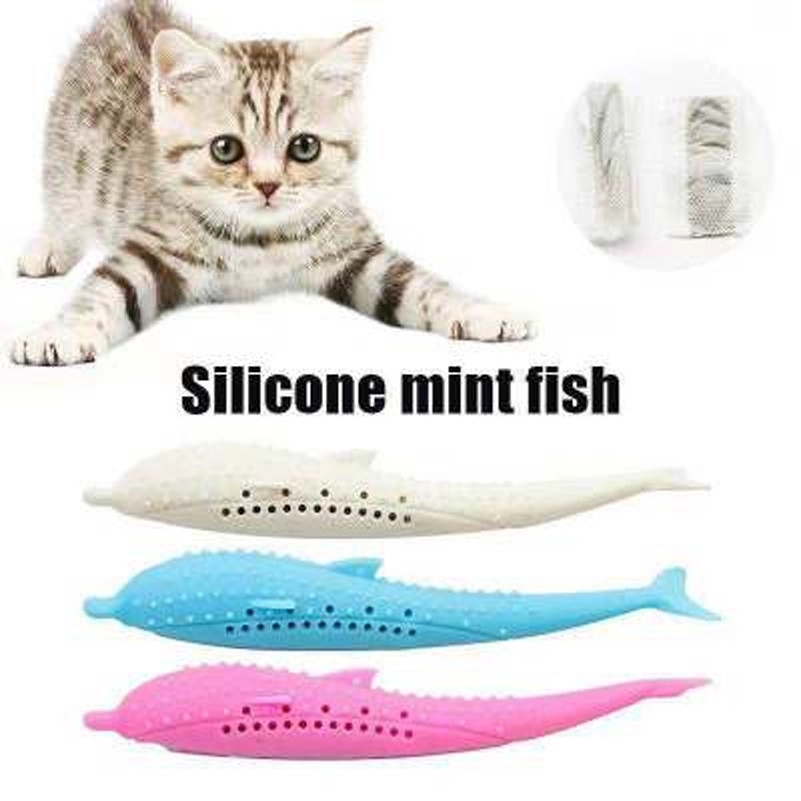 Cat Mint Fish Chew Toy 2