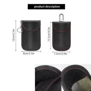 Car Key Pouch Bag Leather Card Holder 3