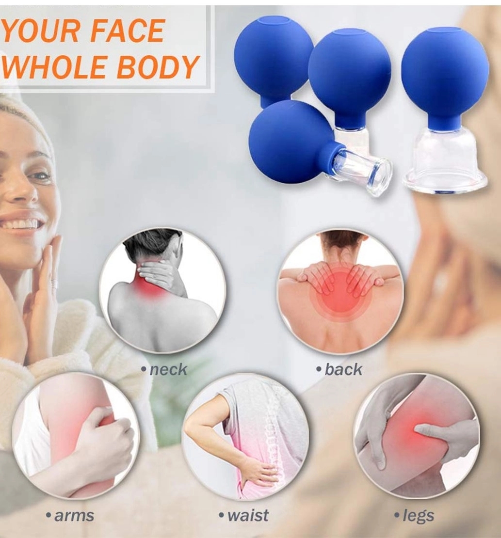 Glass Facial Cupping Set 5