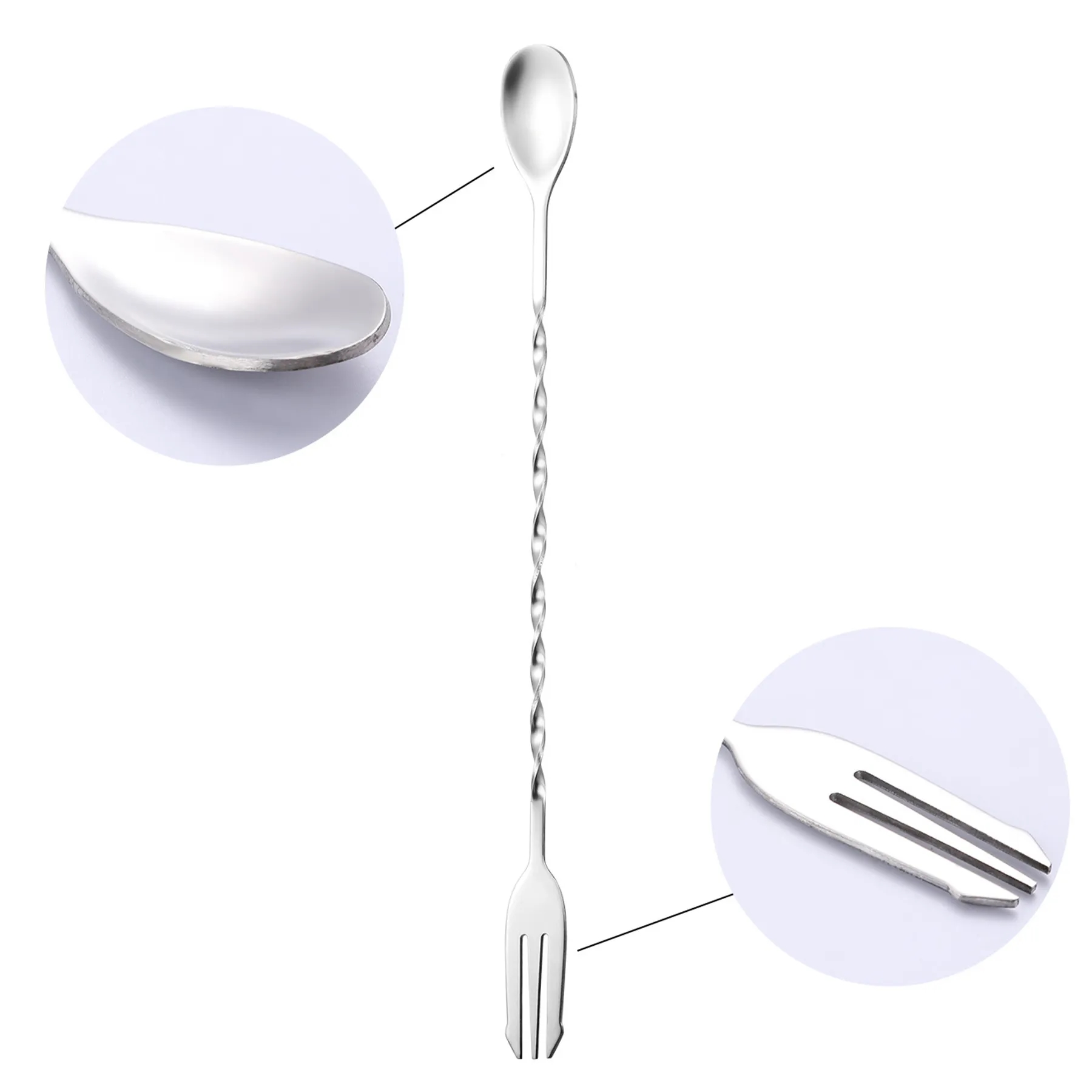 Double Headed Stirring Spoon 8