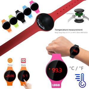 Wrist Thermometer With Bracelet Watch And Digital LCD Display 3