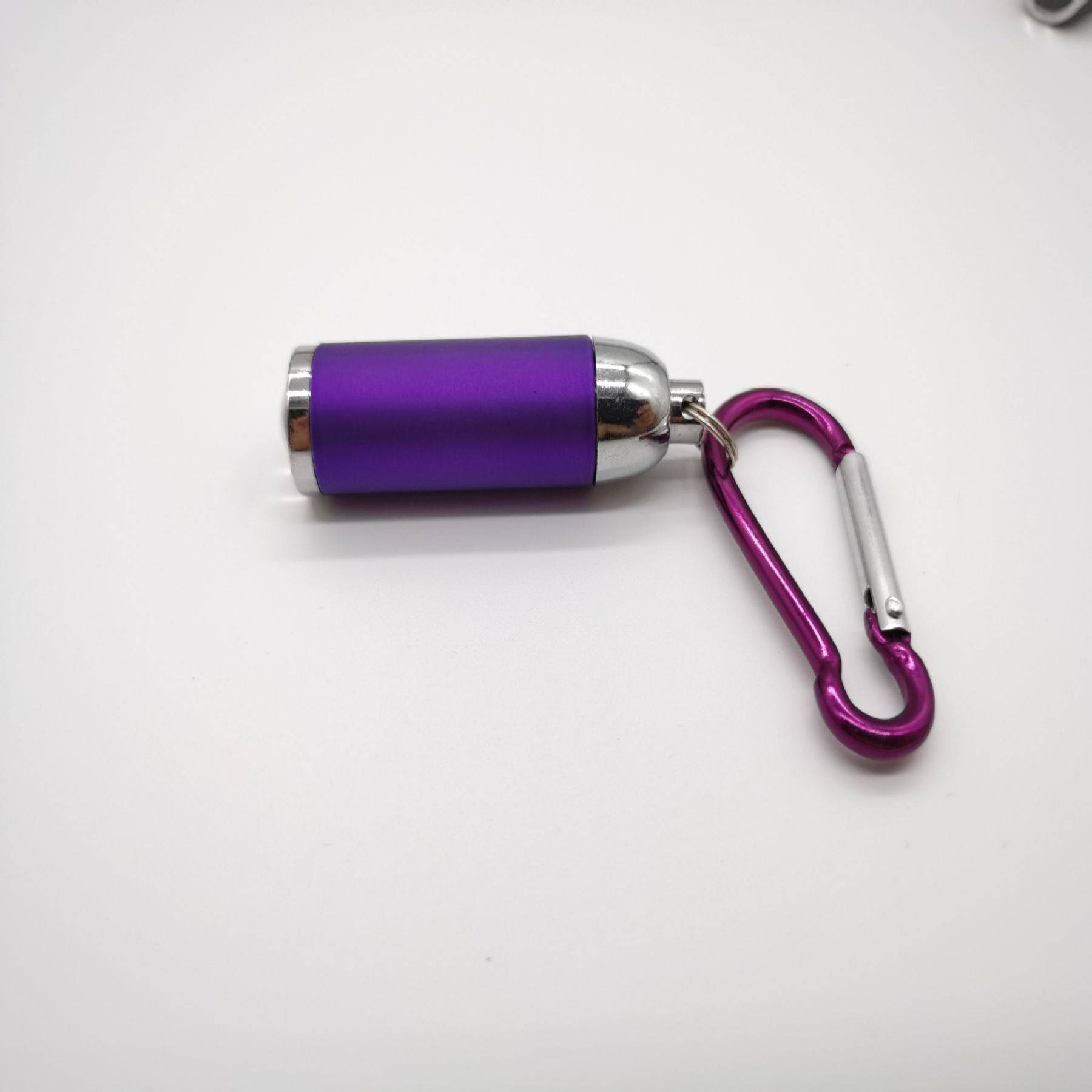 Mini Aluminum LED Flashlight Keychain 5