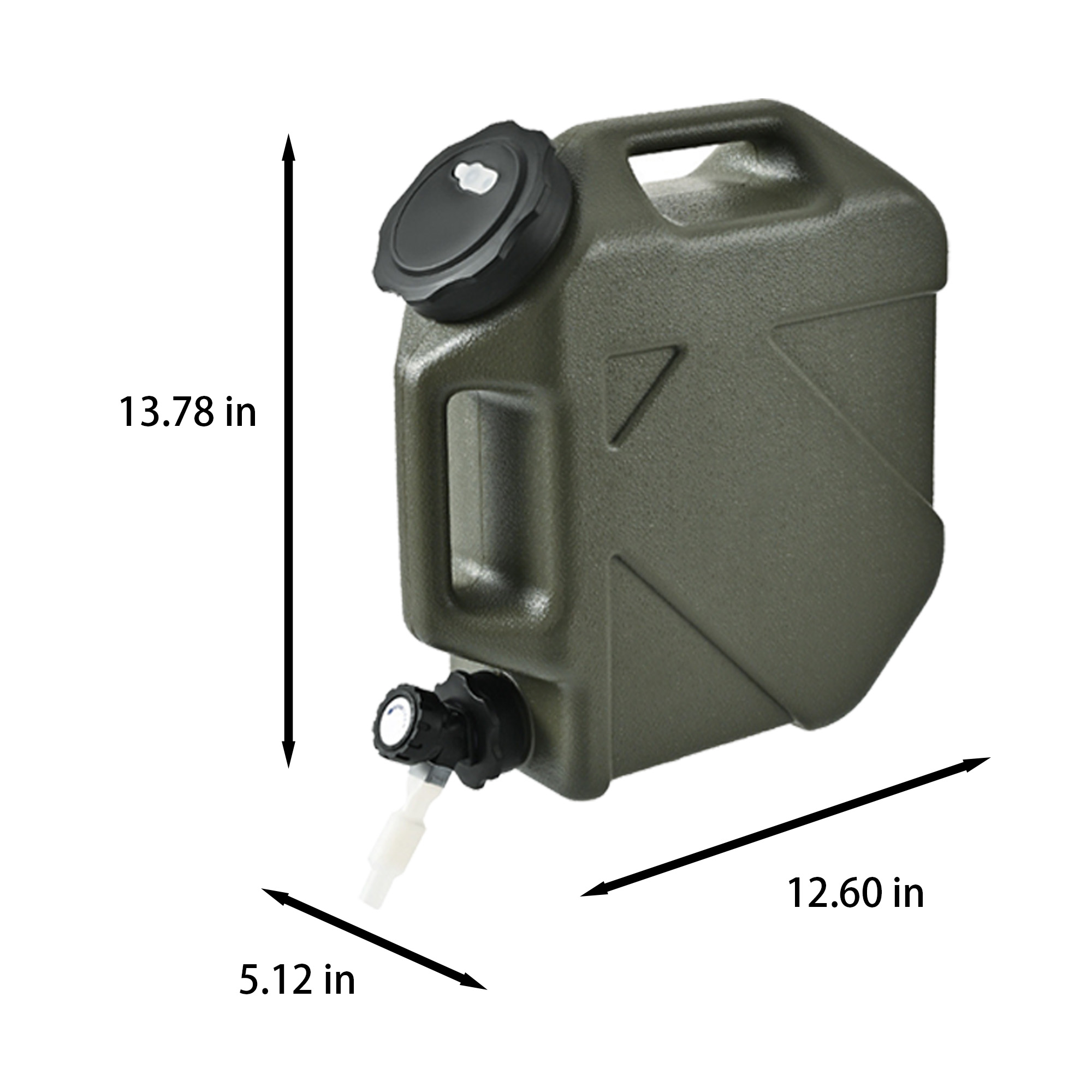 Polyethylene Portable Self Driving Portable Water Bucket 1