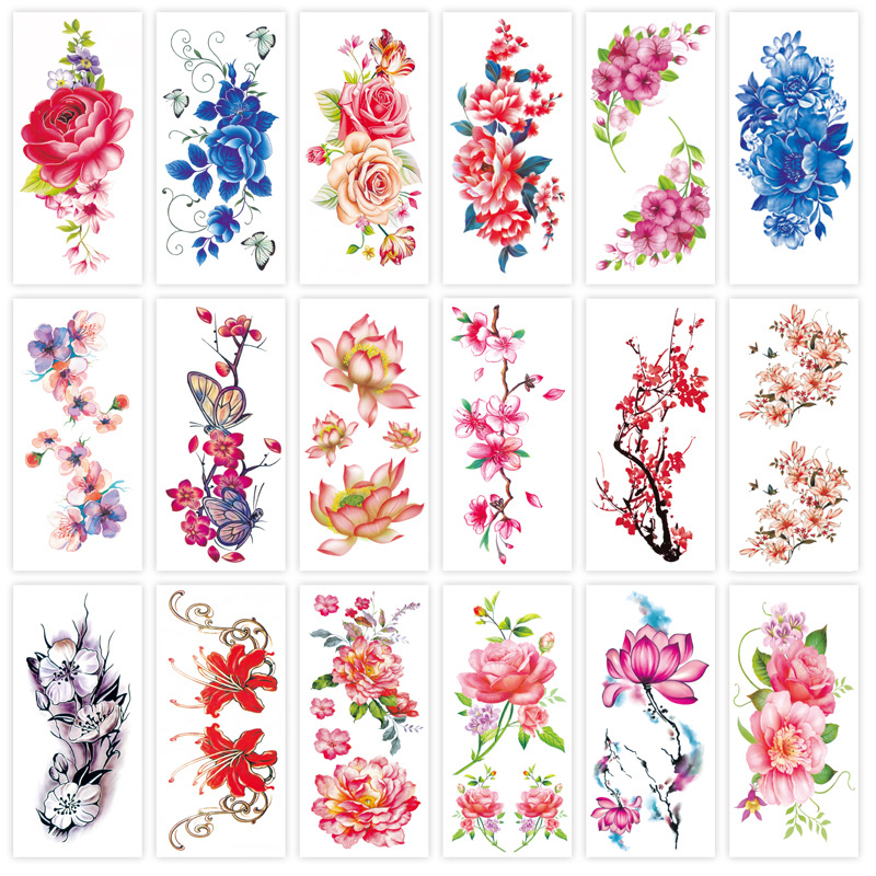 Custom Temporary Tattoo Sticker---3"x1.65" 8
