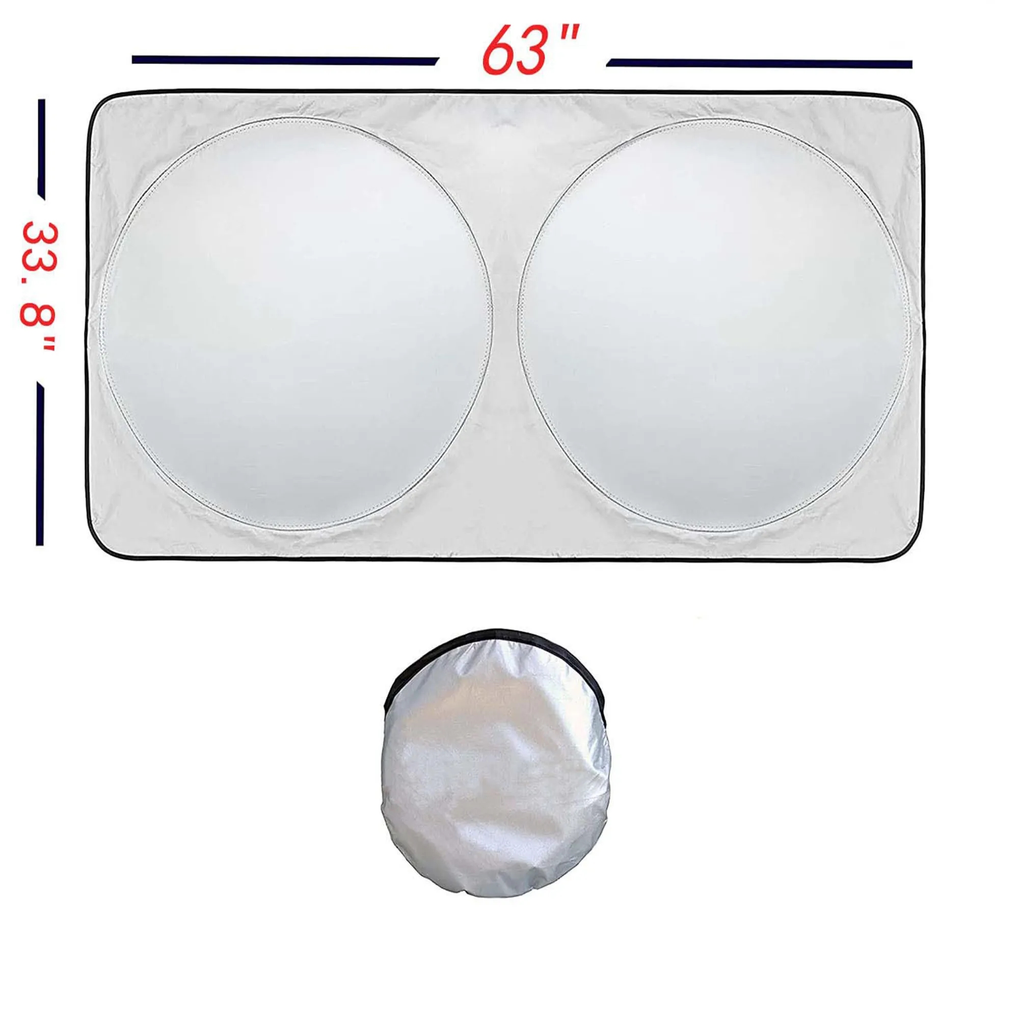 Folding Front Car Sun Shade 4