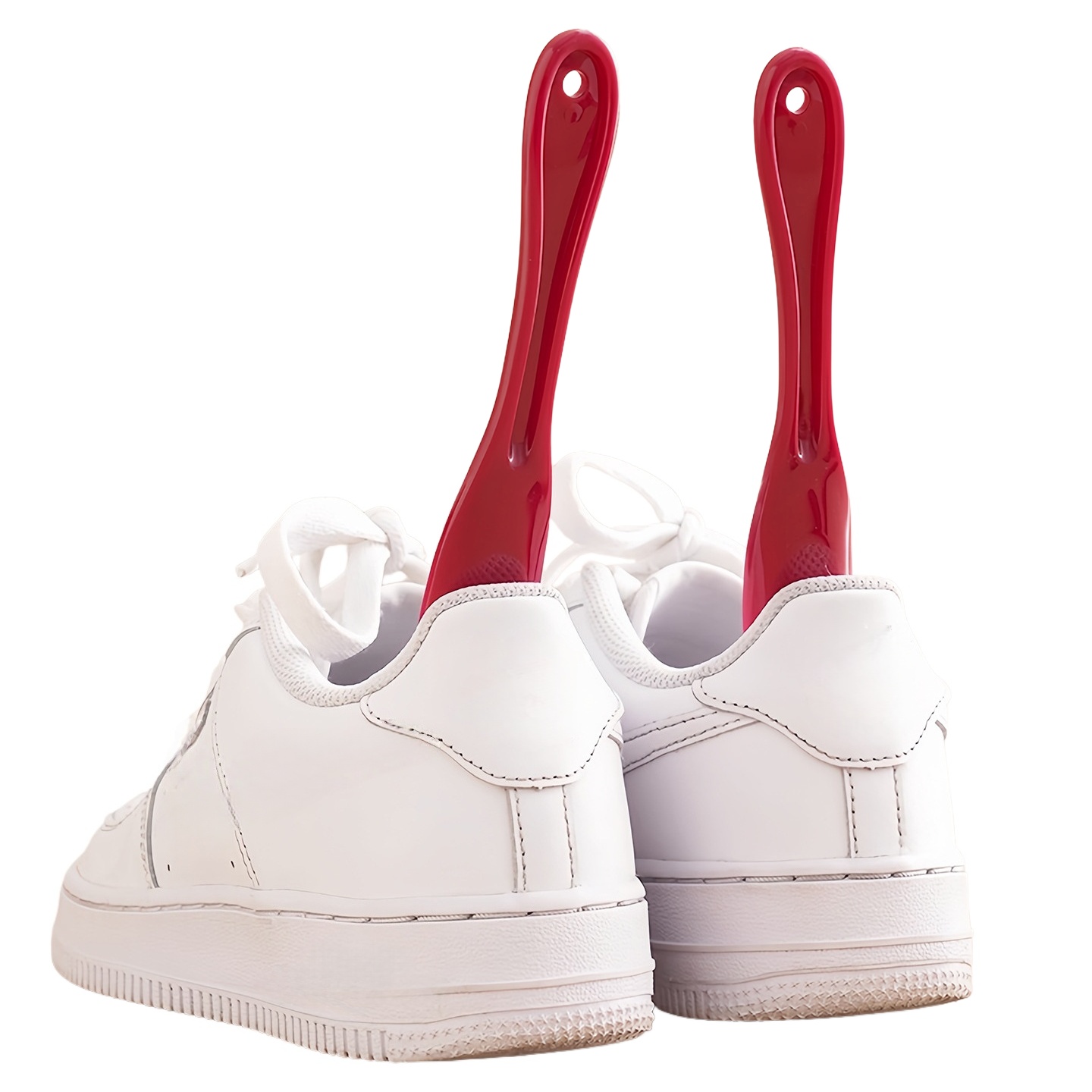 Durable Short Handle Plastic Shoe Horn Household Helper 1