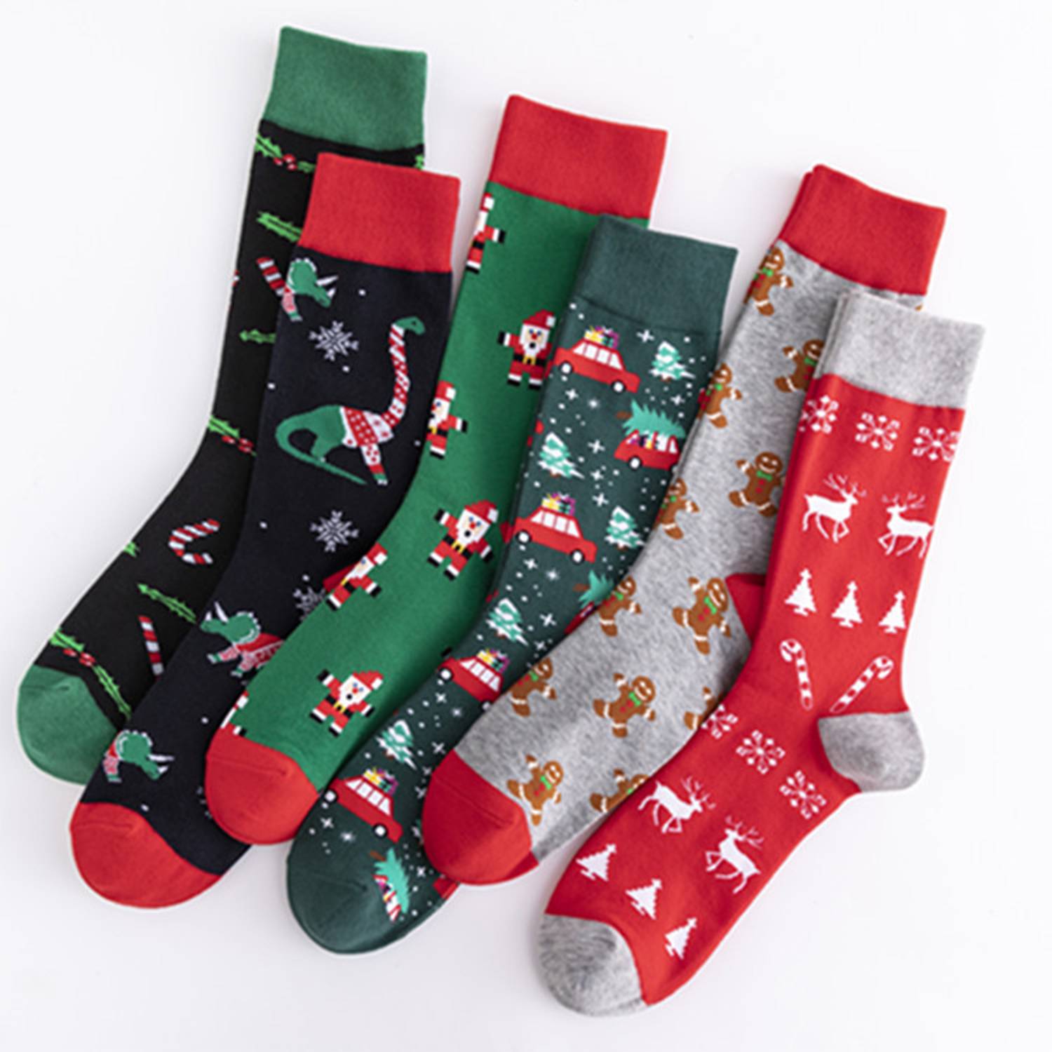 Knitted Christmas Warm Socks 5