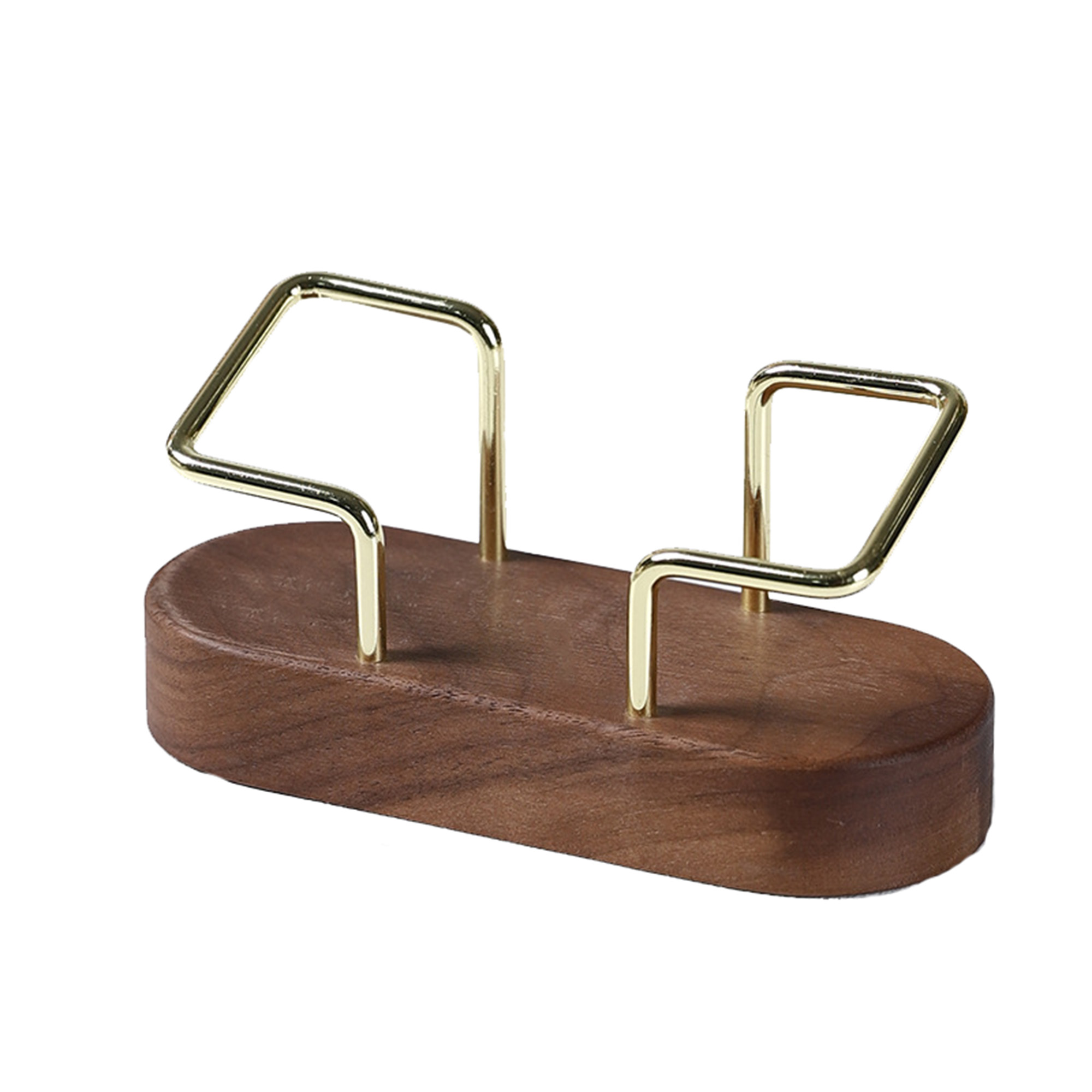 MOQ100 Solid Wood Business Card Holder 3